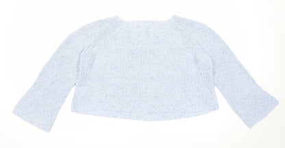 Womens UK Size S H&M Blue Pullover Jumper