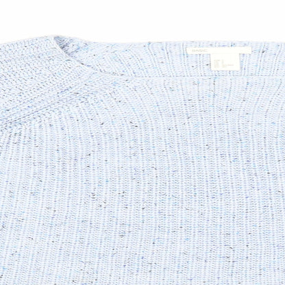 Womens UK Size S H&M Blue Pullover Jumper