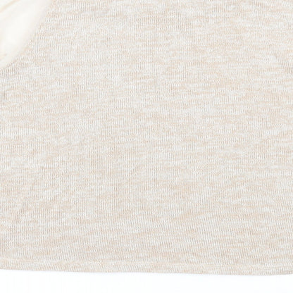 Womens UK Size 10 Atmosphere Beige Pullover Jumper