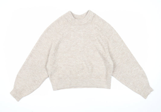 Womens UK Size 6 ASOS Beige Pullover Jumper