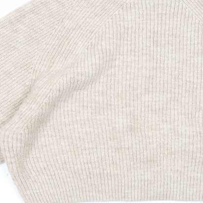 Womens UK Size 6 ASOS Beige Pullover Jumper