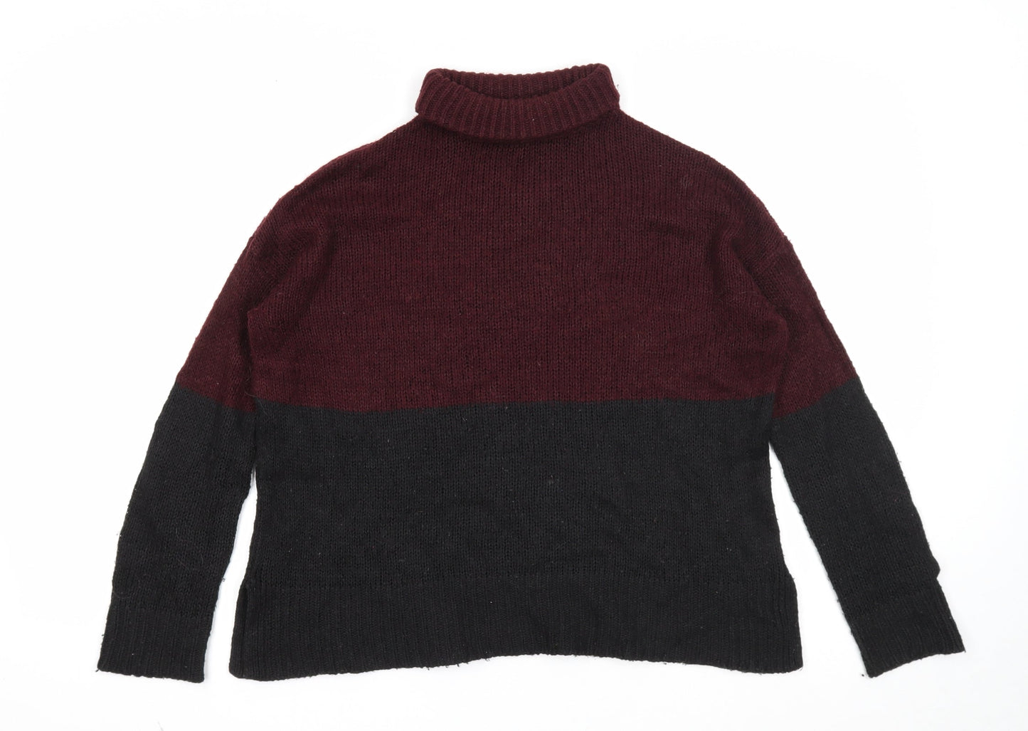 Womens UK Size S New Look Purple Pullover Jumper