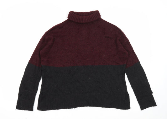 Womens UK Size S New Look Purple Pullover Jumper