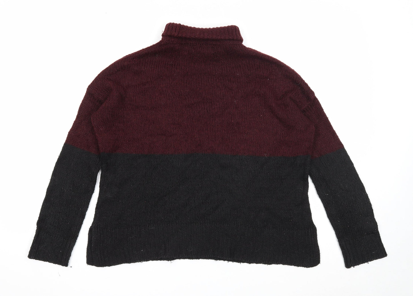 Womens UK Size S New Look Purple Pullover Jumper