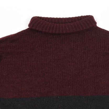 Womens UK Size S New Look Purple Pullover Jumper