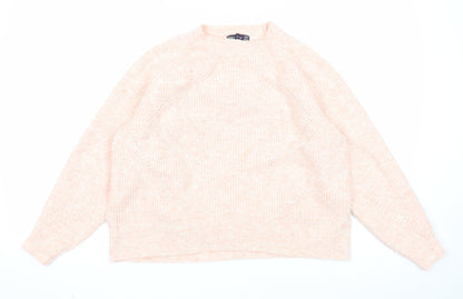 Womens UK Size L Garfield & Marks Pink Pullover Jumper