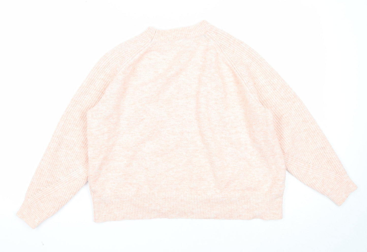 Womens UK Size L Garfield & Marks Pink Pullover Jumper