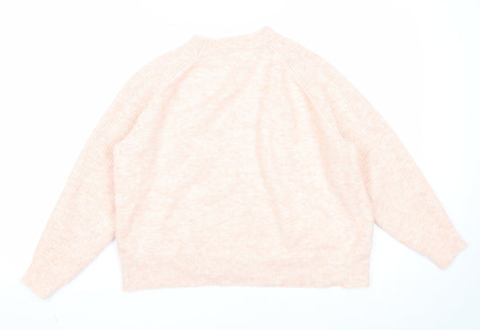Womens UK Size L Garfield & Marks Pink Pullover Jumper