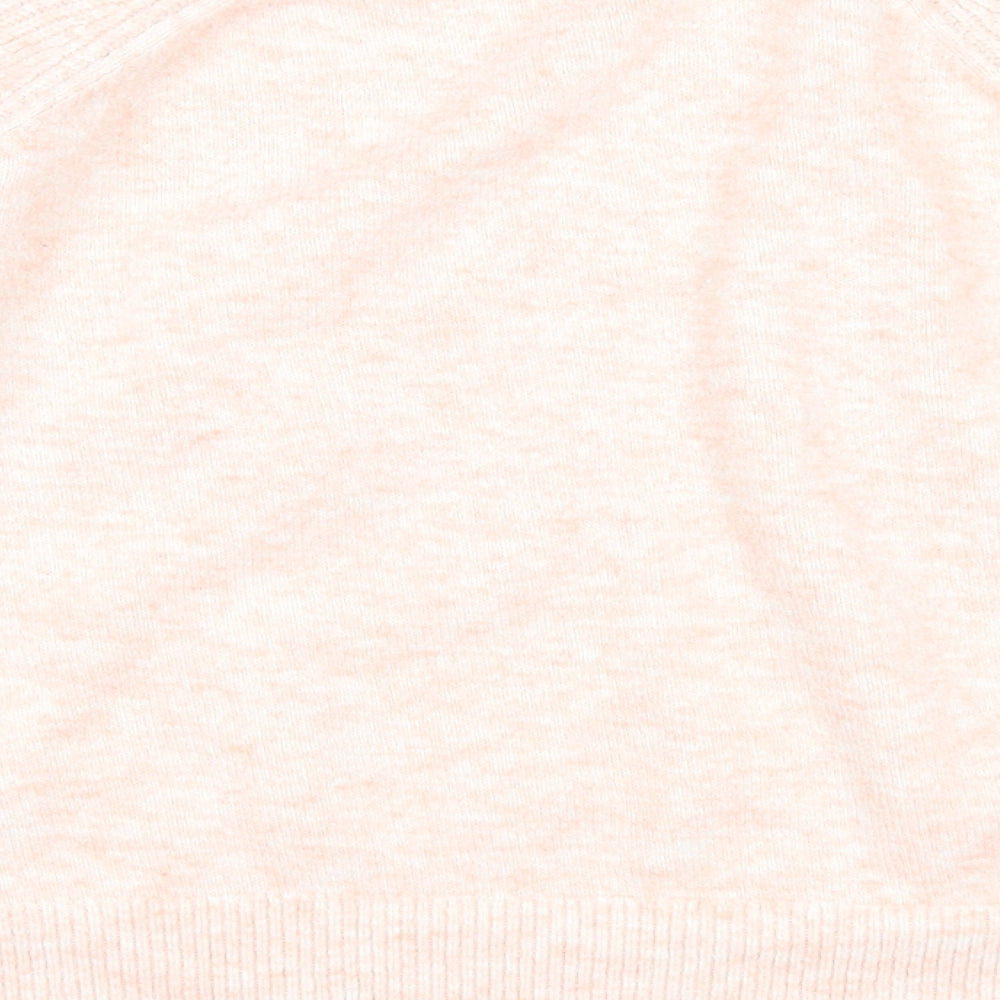 Womens UK Size L Garfield & Marks Pink Pullover Jumper