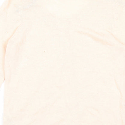 Womens UK Size 8 Dorothy Perkins Pink Cardigan Jumper