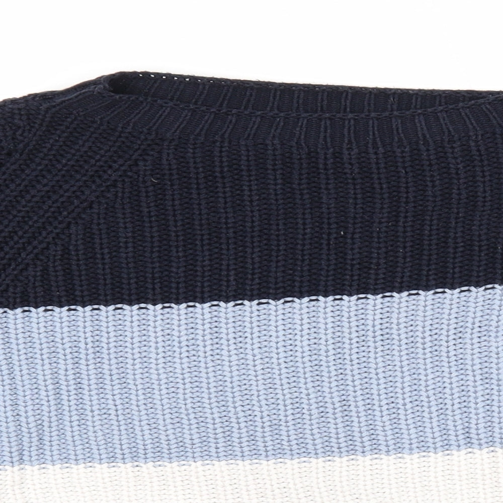 Womens UK Size M Marks and Spencer Blue Pullover Jumper