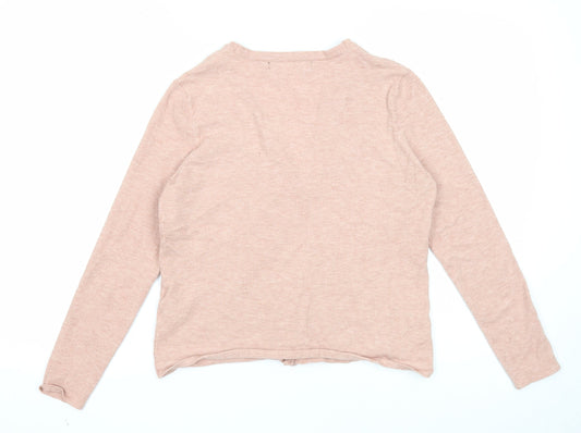 Womens UK Size M VERO MODA Pink Cardigan Jumper
