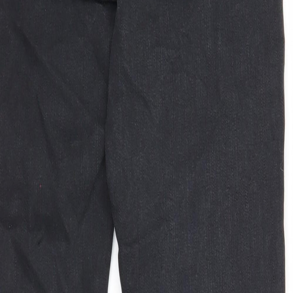Topshop Womens Black Cotton Skinny Jeans Size 28 in Regular Zip