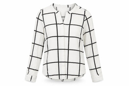Womens UK Size S Preworn White Basic Blouse
