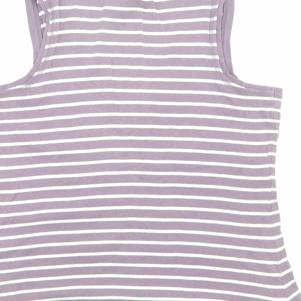 Womens UK Size 16 Marks and Spencer Purple Basic Tank