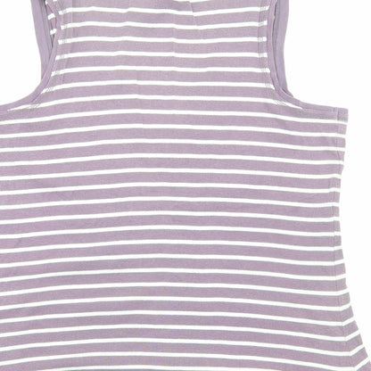 Womens UK Size 16 Marks and Spencer Purple Basic Tank