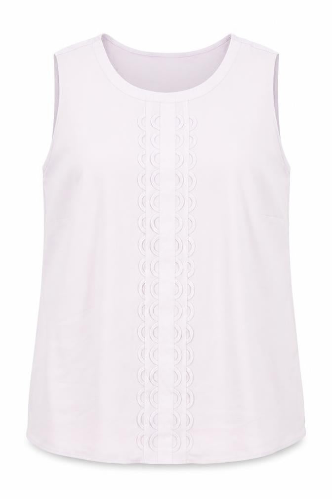 Womens UK Size 18 Bonmarché Purple Basic Tank