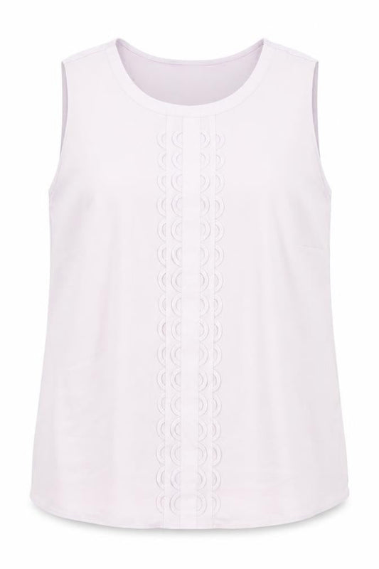 Womens UK Size 18 Bonmarché Purple Basic Tank