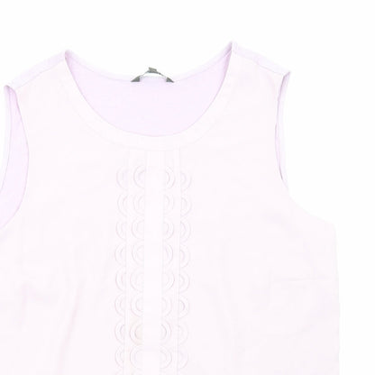 Womens UK Size 18 Bonmarché Purple Basic Tank