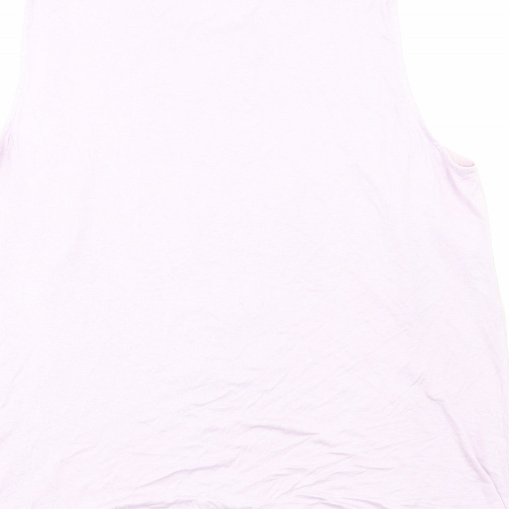 Womens UK Size 18 Bonmarché Purple Basic Tank