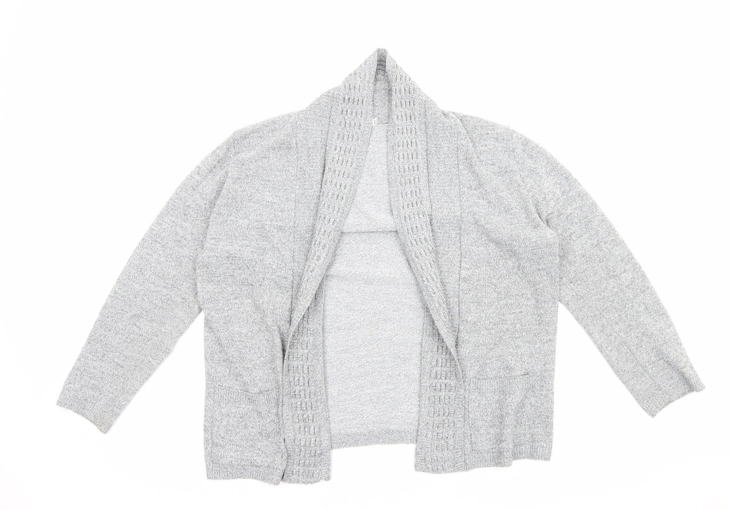 Womens UK Size M Envy Us Grey Cardigan Jumper
