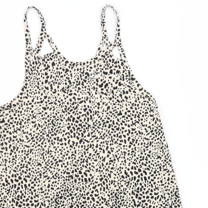 Womens UK Size 8 Zara Beige Camisole Tank