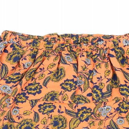 Womens UK Size 8 Peacocks Orange Basic Blouse
