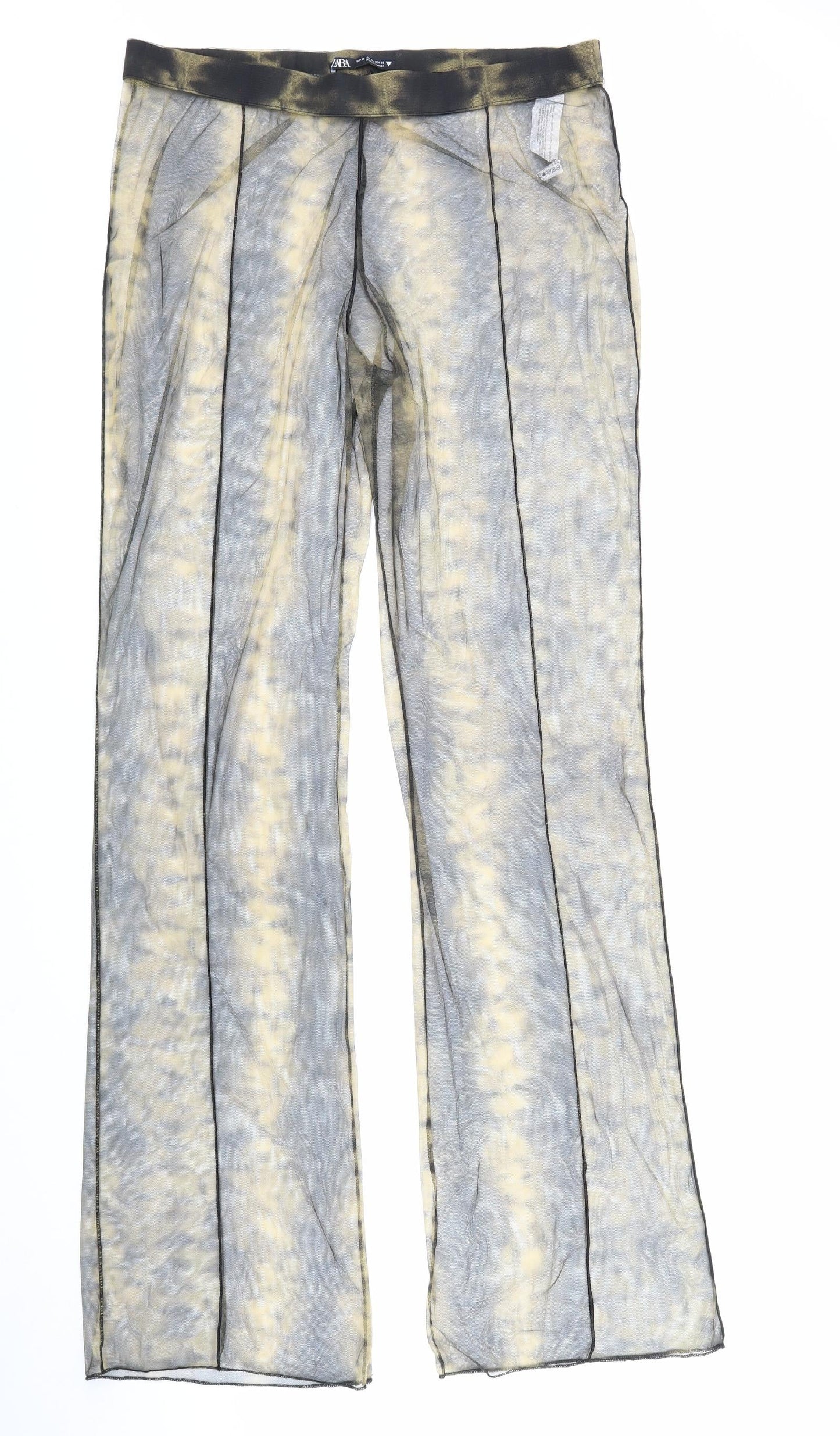 Womens UK Size XL Zara Regular Fit  Brown Trousers