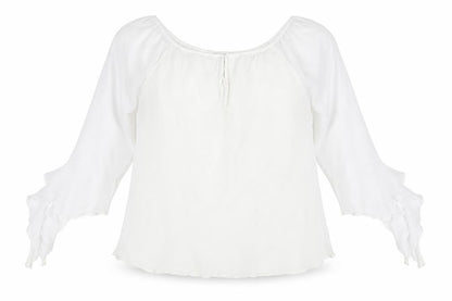 Womens UK Size 16 Inspire White Basic Blouse