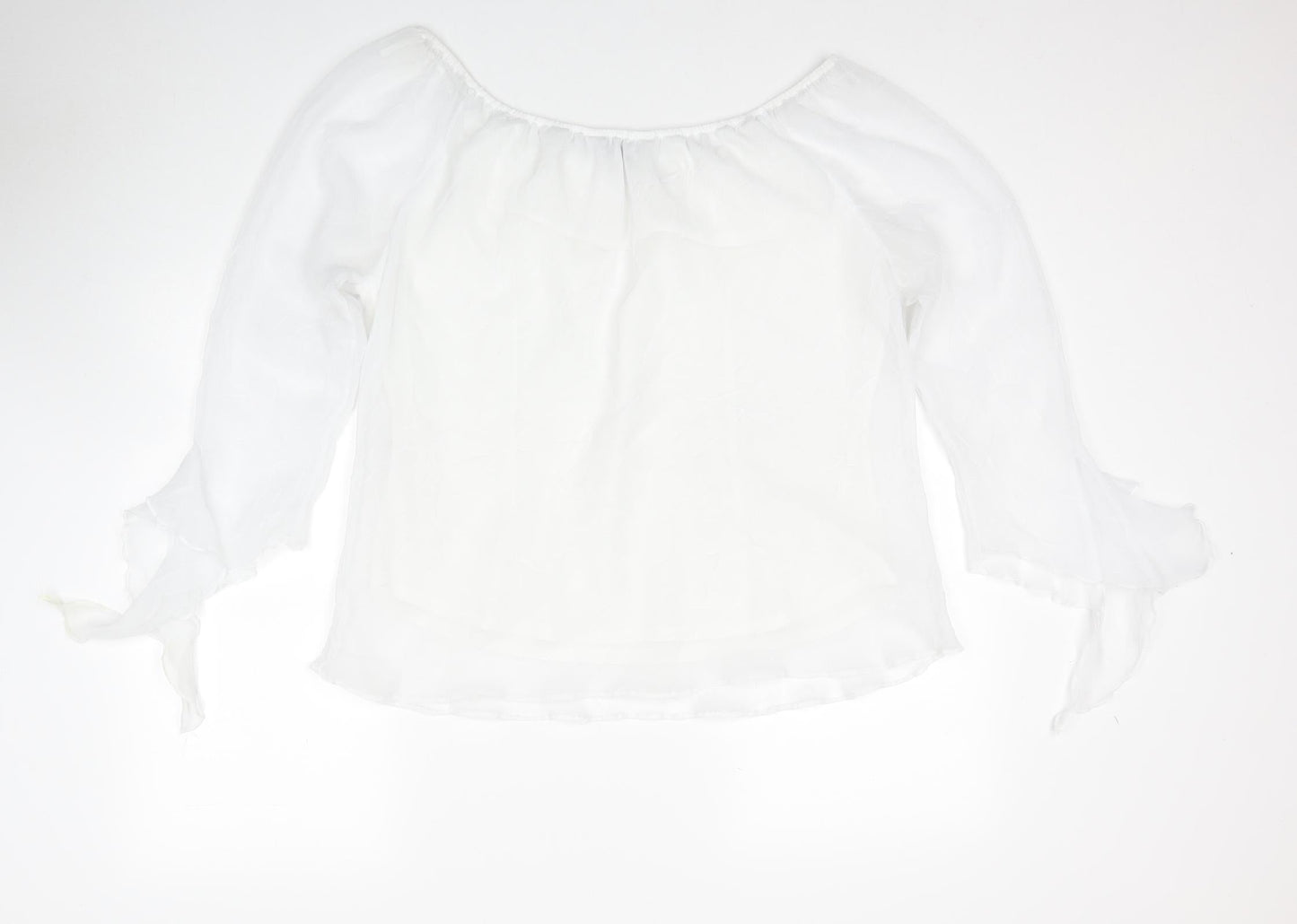 Womens UK Size 16 Inspire White Basic Blouse