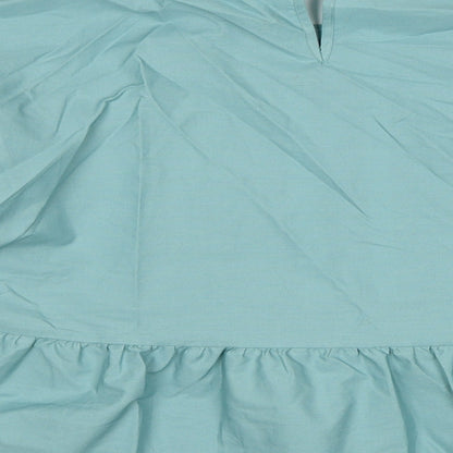Womens UK Size 12 Marks and Spencer Blue Basic Blouse