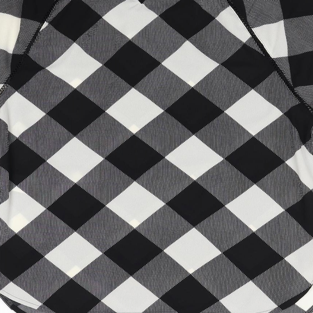Womens UK Size 6 Marks and Spencer Black Basic Blouse