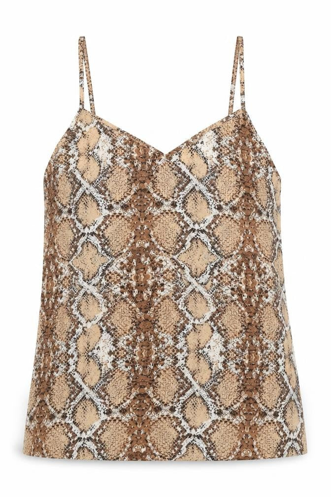 Womens UK Size 6 Marks and Spencer Brown Basic Tank