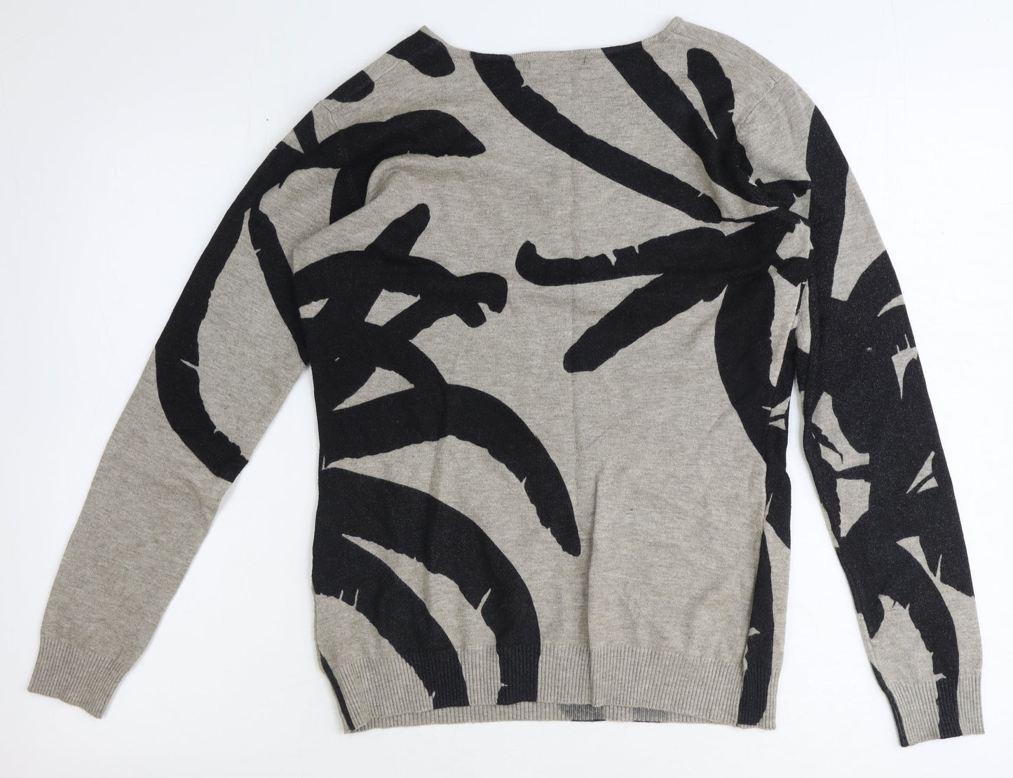 Womens UK Size L Damod Grey Pullover Jumper