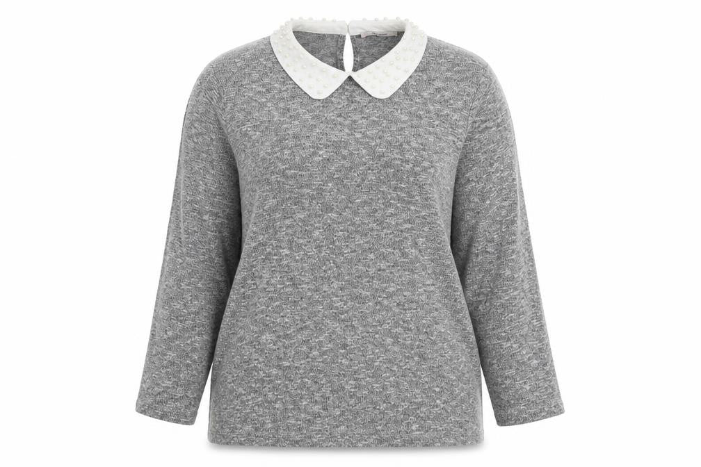 Womens UK Size 14 TU Grey Pullover Jumper