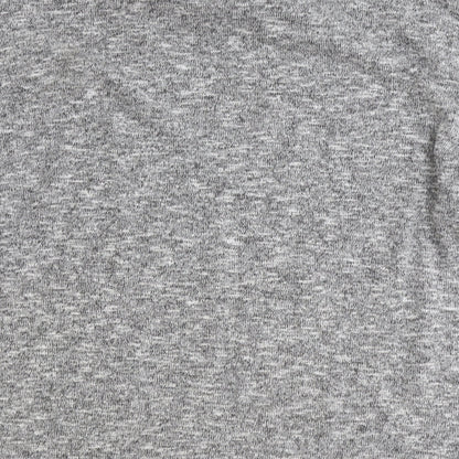 TU Womens Grey Collared Polyester Pullover Jumper Size 14