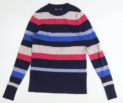 Womens UK Size 10 Marks and Spencer Blue Pullover Jumper