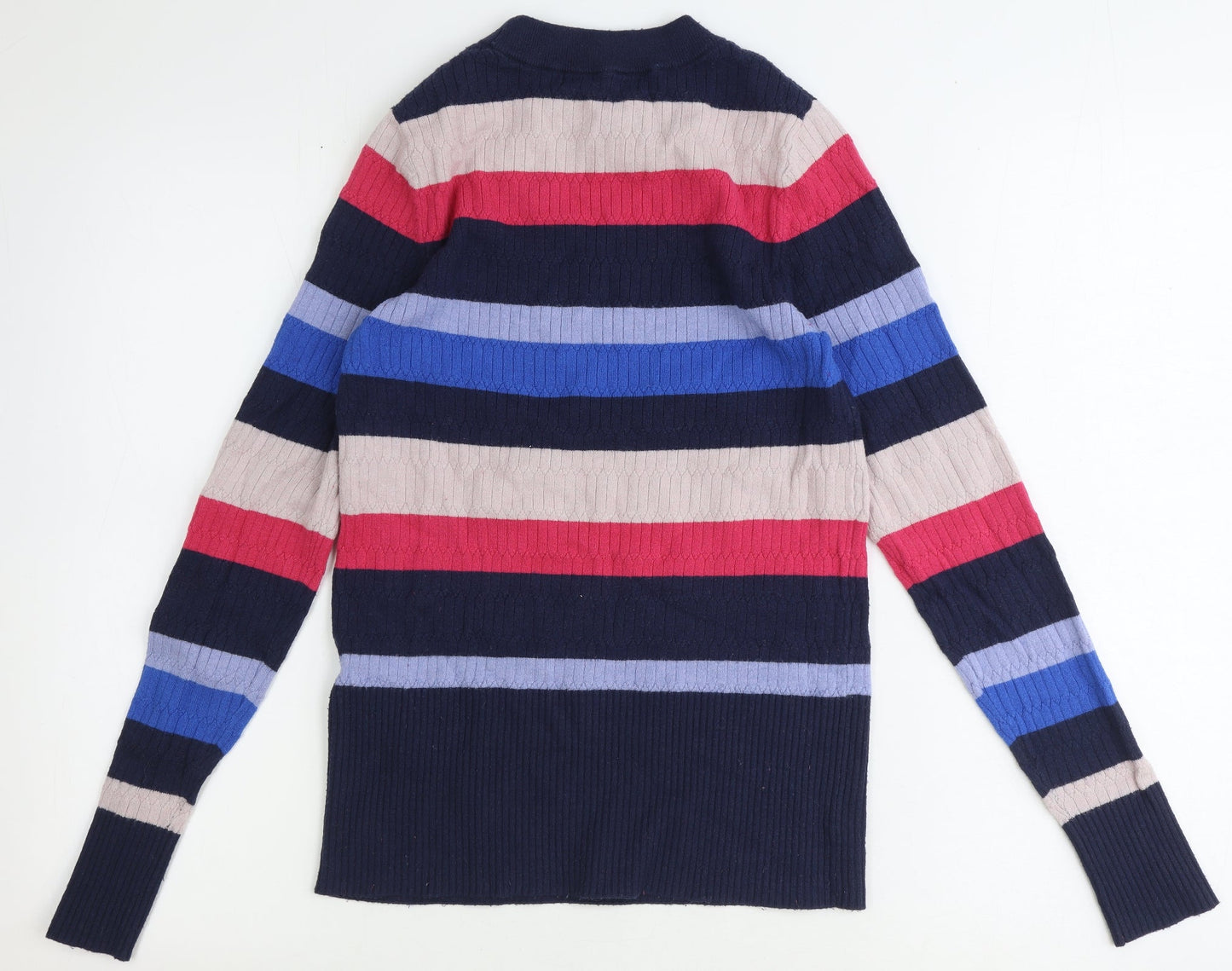 Womens UK Size 10 Marks and Spencer Blue Pullover Jumper