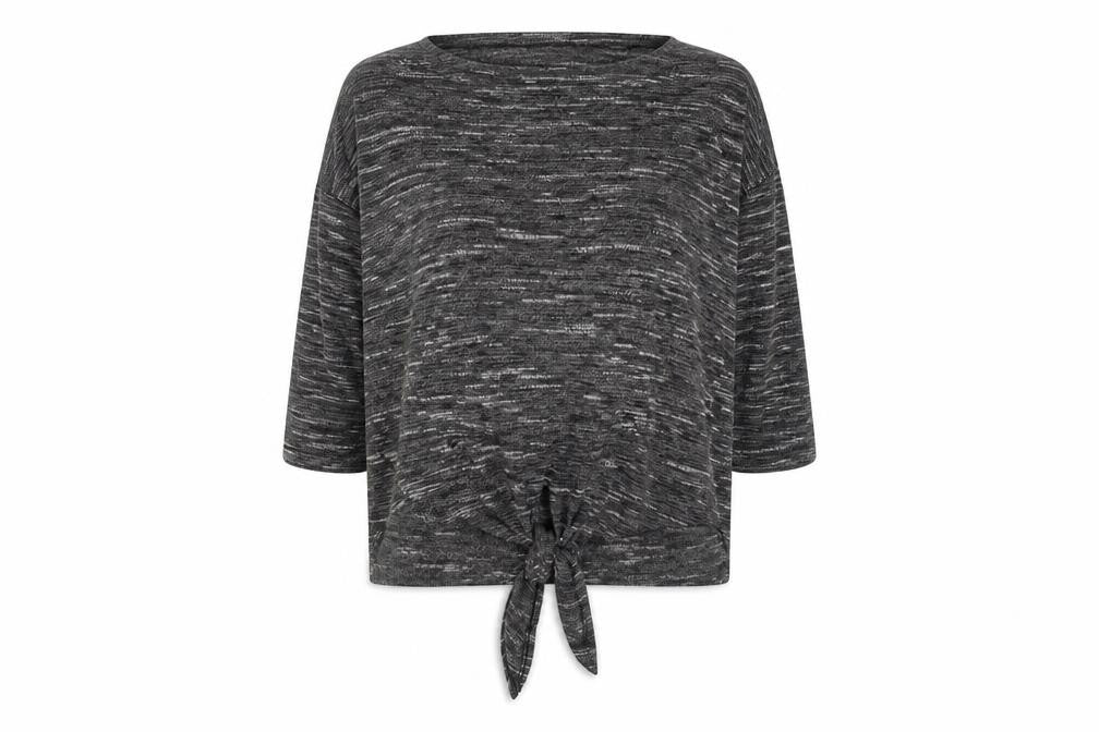Womens UK Size M Max Studio Grey Basic T-Shirt