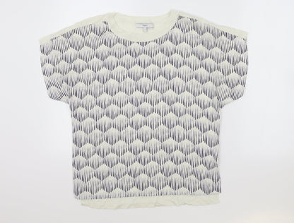 Womens UK Size S NEXT Blue Basic T-Shirt