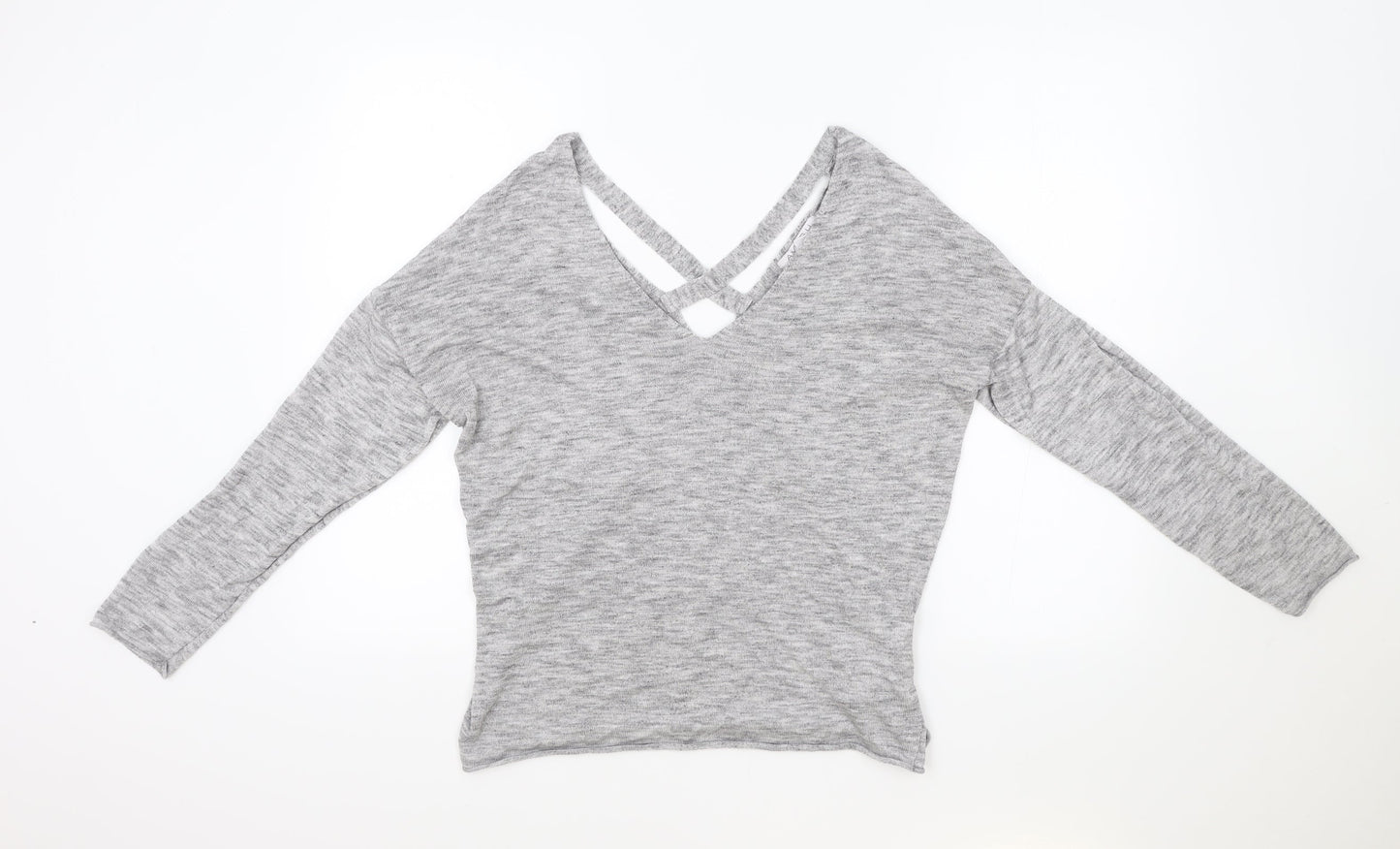 Womens UK Size L Amisu Grey Pullover Jumper
