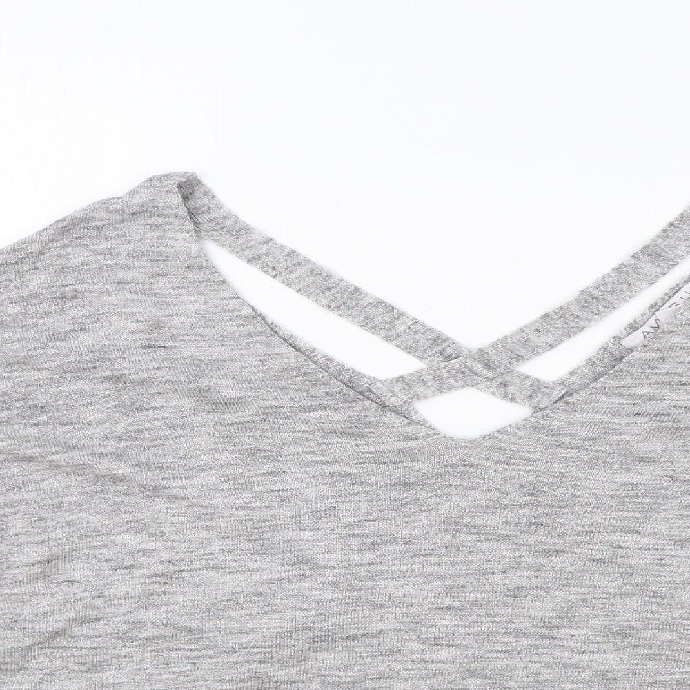 Womens UK Size L Amisu Grey Pullover Jumper