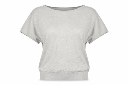 Womens UK Size L Klass Silver Basic T-Shirt