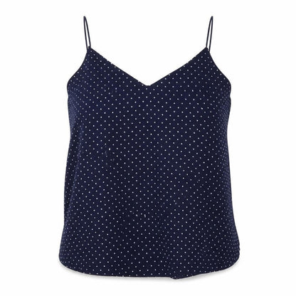 Womens UK Size 14 H&M Blue Cropped Tank