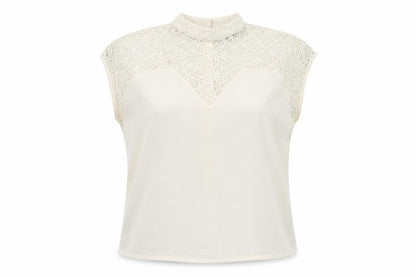 Womens UK Size 6 ASOS White Basic Tank