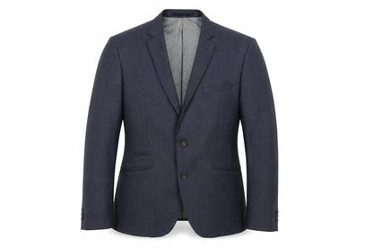 Mens UK Size 42 JACK REID Regular Blue Suit Jacket