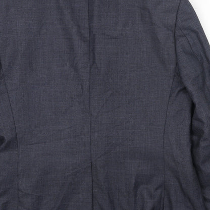 Mens UK Size 42 JACK REID Regular Blue Suit Jacket