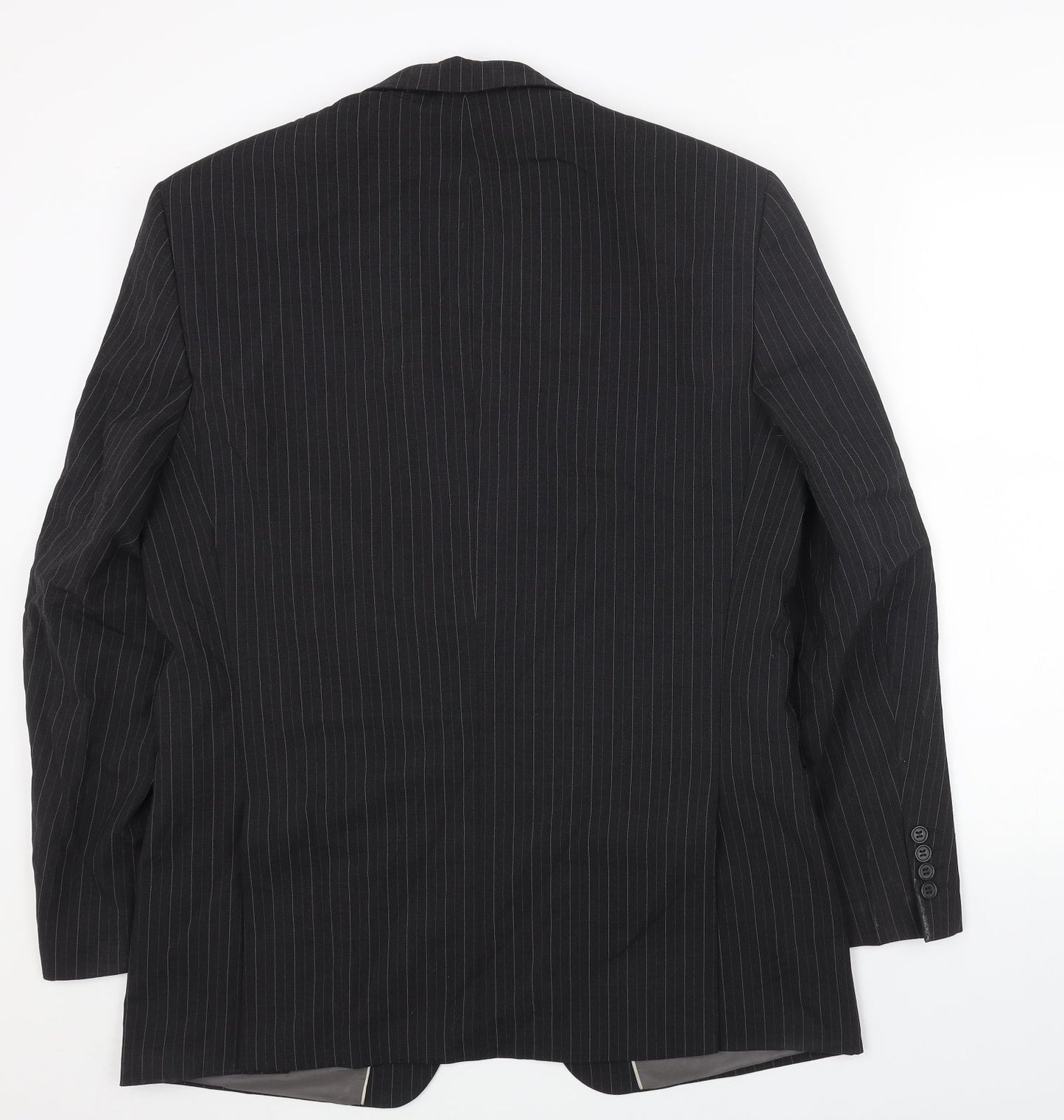 Mens UK Size 40 Marks and Spencer Regular Black Suit Jacket