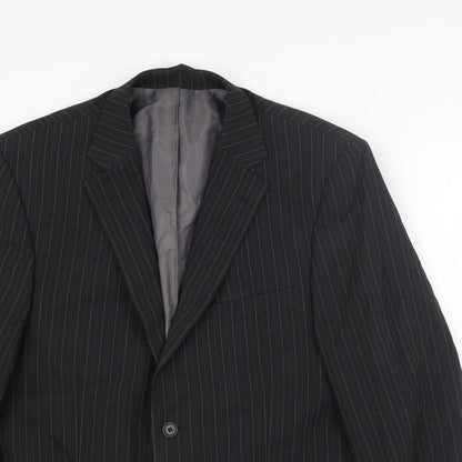 Mens UK Size 40 Marks and Spencer Regular Black Suit Jacket