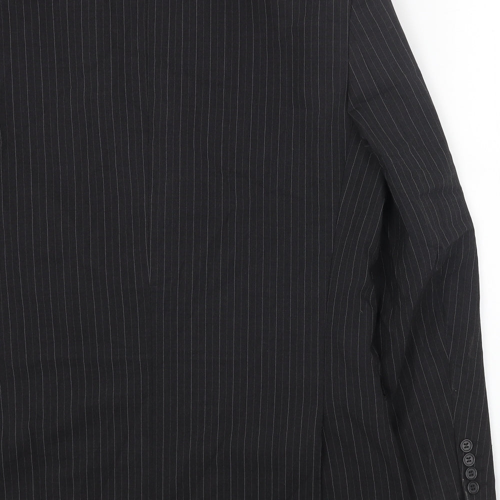 Mens UK Size 40 Marks and Spencer Regular Black Suit Jacket